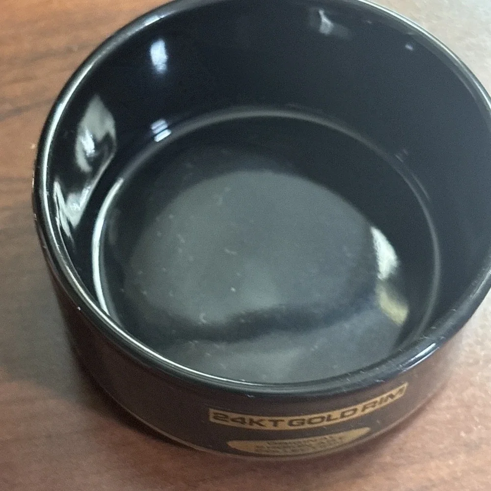 Vtg Art Of Chokin Porcelain Lidded Trinket Box With 24k Gold Trim Japan Eagle